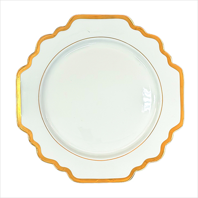 Teller flach 27cm _Sunflower weiss__top